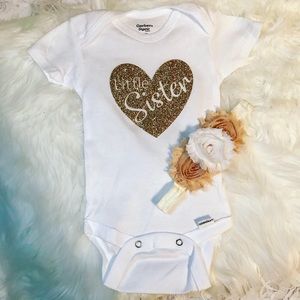 Little Sister custom Onesie